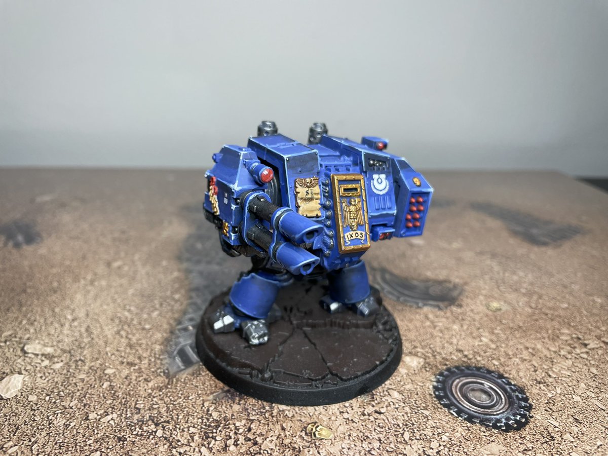 ryebread_minis's tweet photo. Forgot to post my #marchformacragge results! Fully painted 2 dreads and 5 terminators, then added some decals and did some basing on some of the other forces that were missing those details, some not pictured as they werent fully finished. https://t.co/KmiyZC7RWg