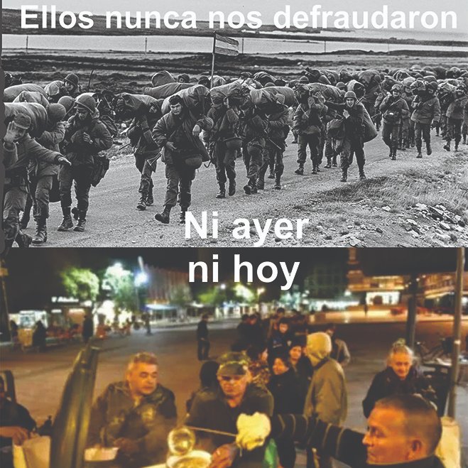 MJBertossi's tweet photo. Honor y gloria a los soldados de Malvinas
2 de abril / 1982 - 2022 https://t.co/48FxQRQXis