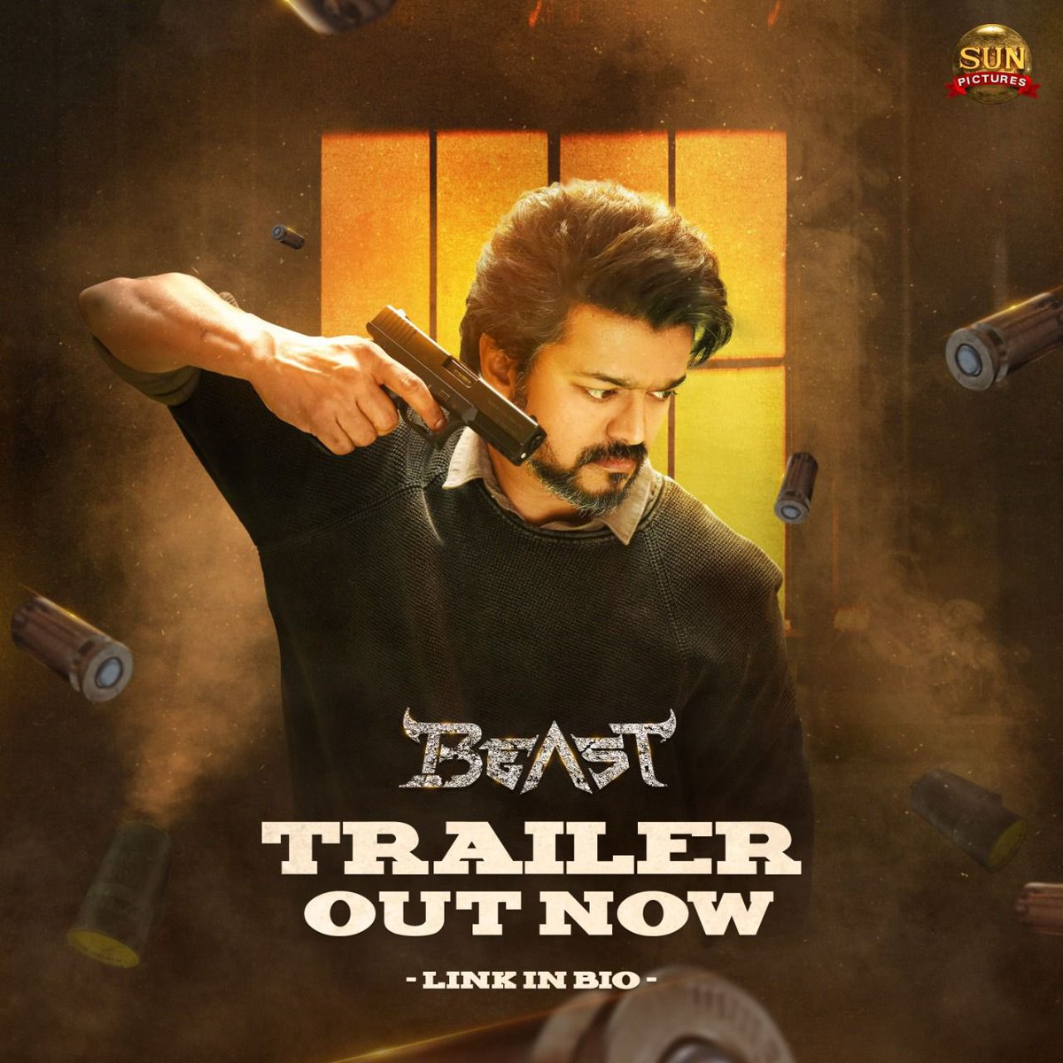 TvMalar's tweet photo. The much-awaited #BeastTrailer is here : 

▶️ https://t.co/g4soXfwTpn

@actorvijay @Nelsondilpkumar @anirudhofficial @selvaraghavan @manojdft @Nirmalcuts @anbariv @KiranDrk   
#BeastModeON  
#BeastMovie #Beast https://t.co/NoNM5fzkus
