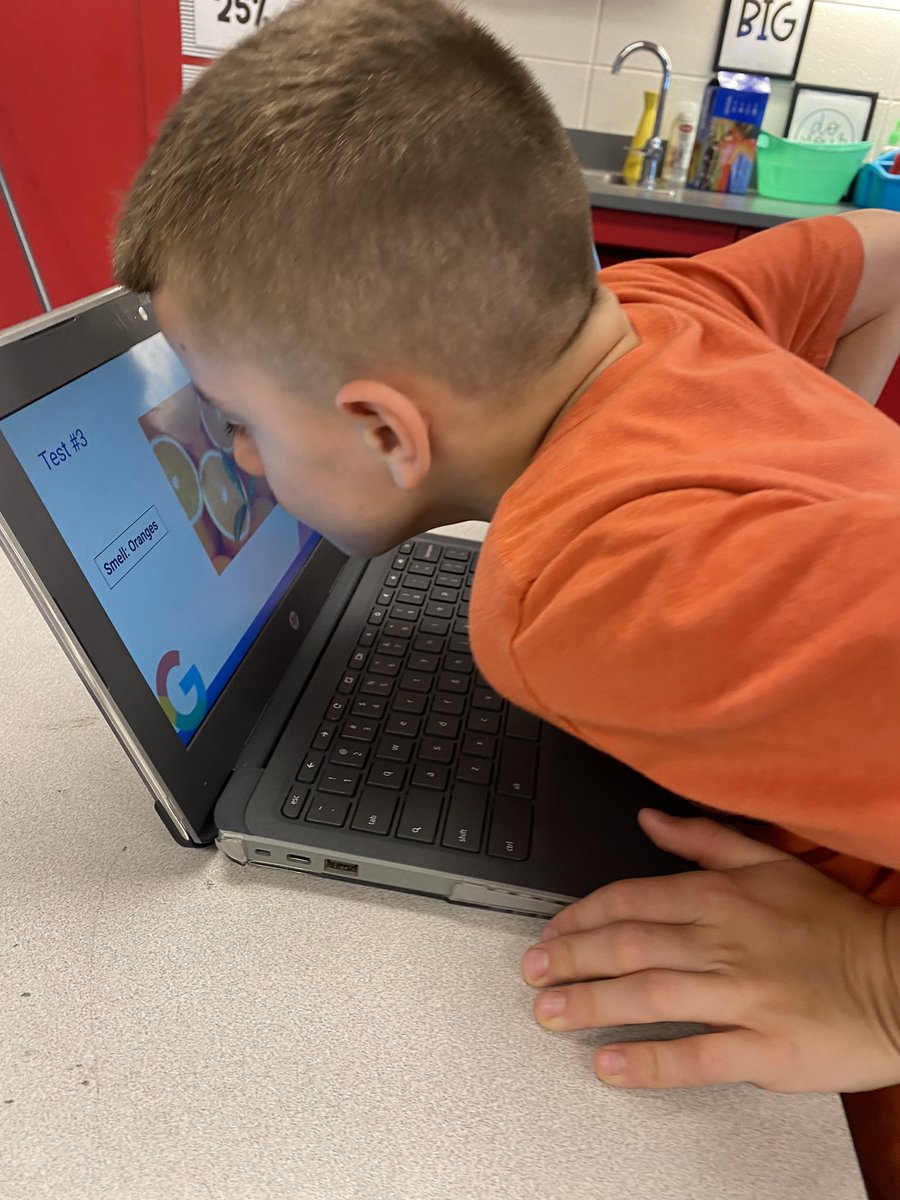 Thanks to <a href="/Google/">Google</a>, we had the most hysterical April Fool’s Day!! Ss tested out Google Nose Beta. Let’s just say, I laughed more than they did. 🤣 Thanks <a href="/Woodruff_LES/">Karin Woodruff</a> for sharing!! <a href="/TCBOE_LES/">Lincoln Elementary</a>