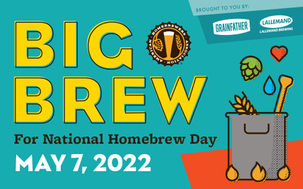 HomebrewAssoc's tweet photo. Who's ready to celebrate the 25th annual #BigBrew for National Homebrew Day on May 7? 
Get the official recipes Tha CommUNITY American Lager and Dark Inception Imperial Porter, plus $5 off membership when you pledge to brew! https://t.co/Nt8AW9nSl3 https://t.co/CXNnE0cWN7