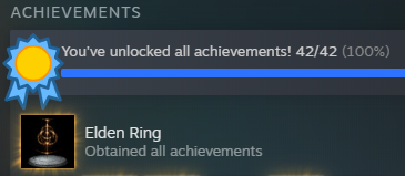 RossFuller's tweet image. Didn't finish an art project for March, but I did finish Elden Ring so am happy 🙌