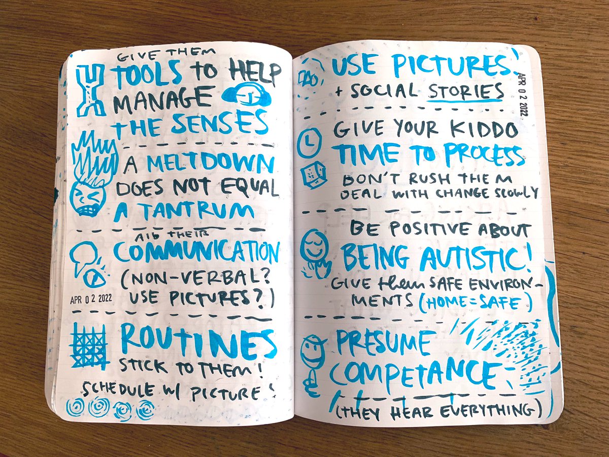 austinkleon's tweet image. It’s been said many times but worth repeating: Designing life for people with disabilities makes life better for everyone 

(Notes below from this booklet by @autselfadvocacy with a forward by @nicolesjchung) #AutismAcceptanceMonth 

autisticadvocacy.org/book/start-her…