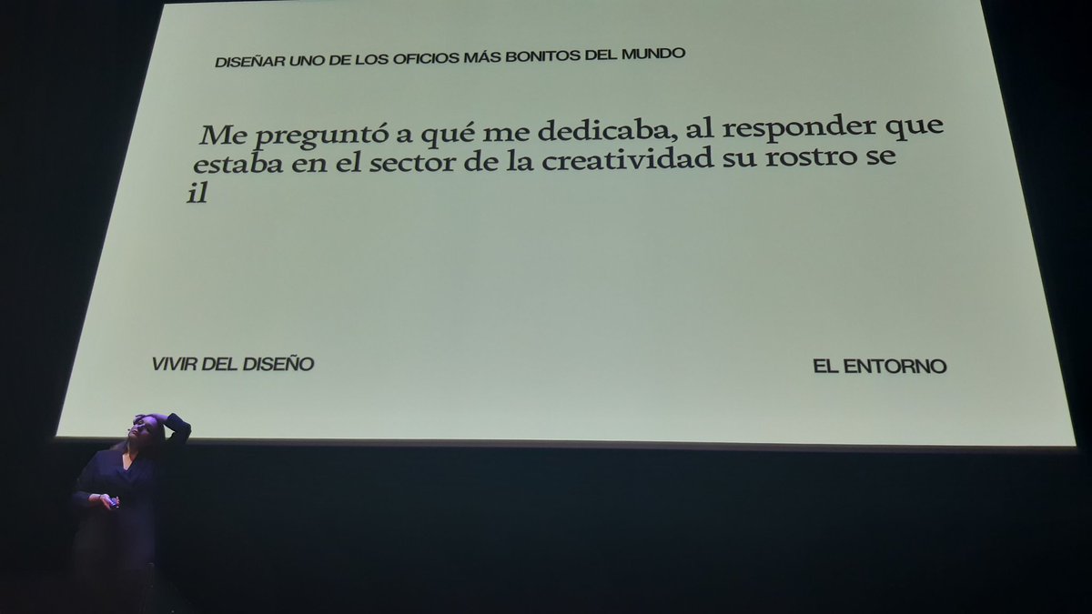 "Diseñar es uno de los oficios más bonitos"♥
<a href="/annagea/">Ana Gea</a> 
#SerifalarisX
