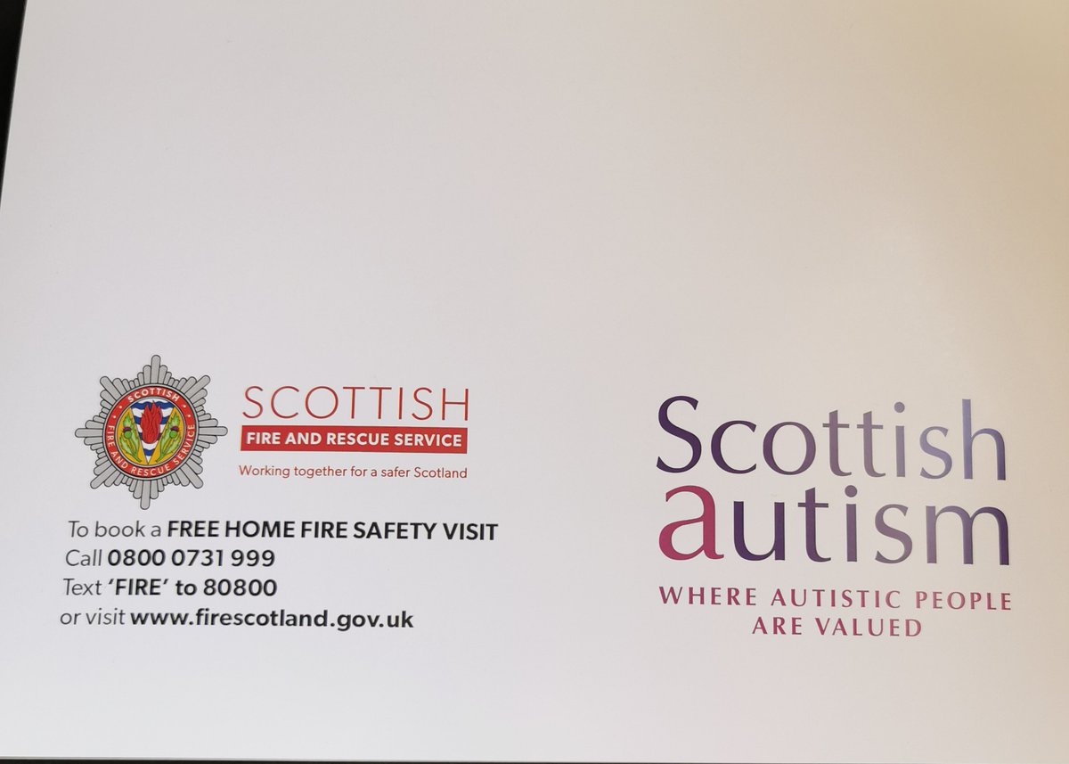 sfrs_stgclafife's tweet photo. Supporting #AutismAwarenessDay2022 
Giving Home Fire Safety advice to people with learning disabilities through the method of a social story.  Text 'FIRE' to 80800 for a Free Home Fire Safety Visit https://t.co/tlBQoznP2J