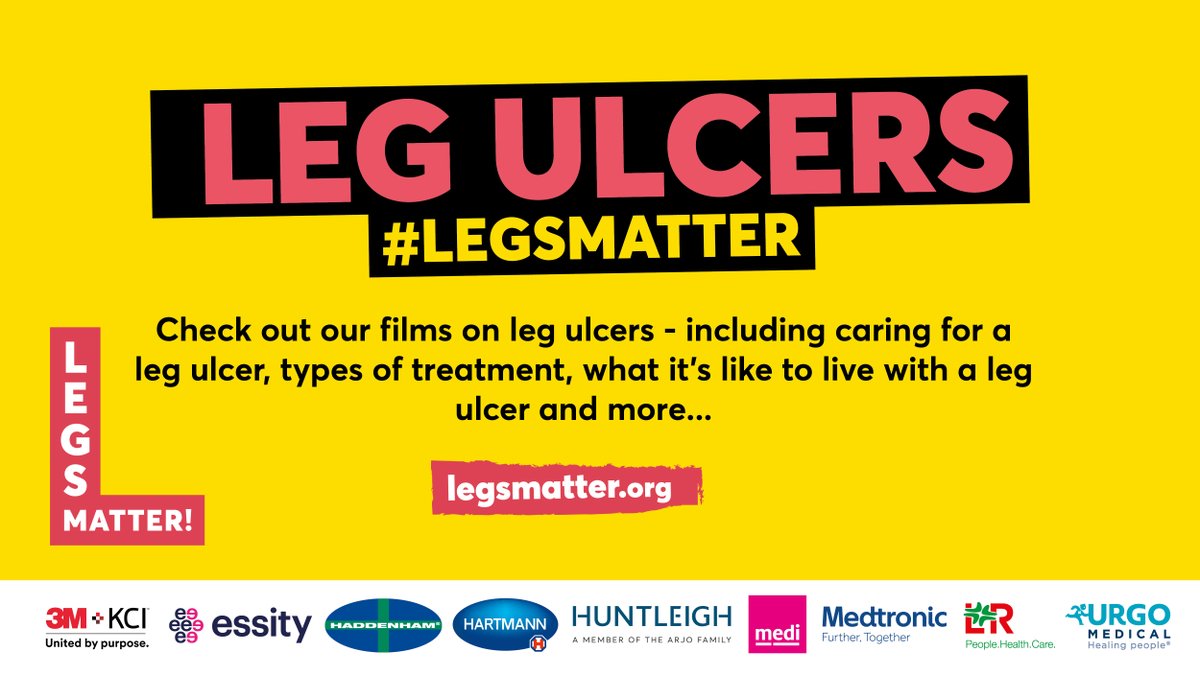 LegsMatter (@legsmatter) on Twitter photo We have lots of films about leg ulcers - from understanding them to living with them - starring some of our brilliant coalition members - some really fantastic resources legsmatter.org/legs-matter-lo… <a href="/KWills_09/">Kate Williams</a> <a href="/Leannejane1975/">Leanne Atkin (PhD MHSc RGN)</a> <a href="/woundwitch63/">Sarah Gardner</a> <a href="/AccelerateCIC/">Accelerate</a> #legsmatter We have lots of films about leg ulcers - from understanding them to living with them - starring some of our brilliant coalition members - some really fantastic resources legsmatter.org/legs-matter-lo… <a href="/KWills_09/">Kate Williams</a> <a href="/Leannejane1975/">Leanne Atkin (PhD MHSc RGN)</a> <a href="/woundwitch63/">Sarah Gardner</a> <a href="/AccelerateCIC/">Accelerate</a> #legsmatter