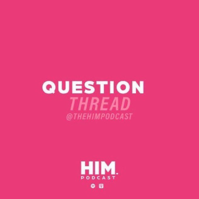 TheHIMpodcast's tweet photo. Happy Saturday #HIM Family
It's time our weekly HIM Question Thread!
Here we go. 💕🏳️🌈 #LGBTPodcast #QuestionThread #HIM https://t.co/o593Dvc3eG
