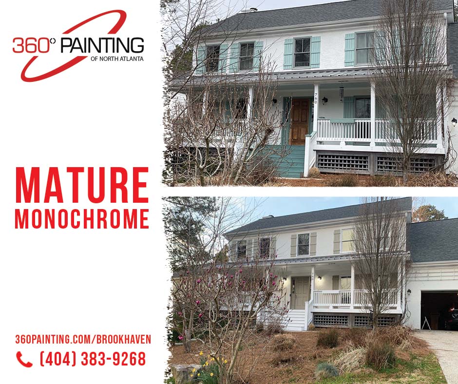 360North's tweet photo. We love a good splash of color but sometimes you need a change! We love how this monochrome neutral house exterior turned out. To transform your own home, give us a call: https://t.co/pRVB0GVro1 https://t.co/W6kY9tcglJ