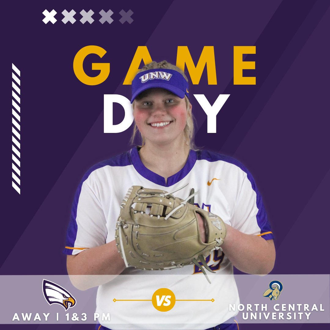 unwsoftball's tweet photo. After an interesting weather week, the Eagles are ready to get back into the swing of things against North Central.
First Pitch at 1 PM & 3 PM.
#unwsoftball #unweagles #competewithpurpose #4Him #openupshop https://t.co/alqtcvbXhy