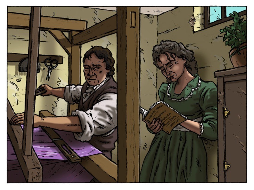 gladlib's tweet photo. Are you free on Tuesday evening? Prof Robert Poole, co-author of the New Internationalist, a graphic novel about the Peterloo massacre (see picture), will discuss the life and writings of Samuel Bamford, a working-class writer.
Details and tickets here https://t.co/TxfMS9g8qq https://t.co/ohLp1lQYI2