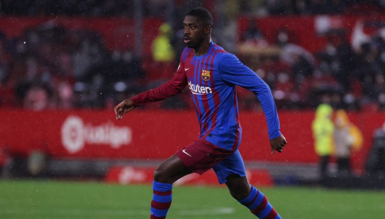 Barca_Buzz's tweet photo. Ousmane Dembélé: The Sevilla Man! https://t.co/rtYU7zdejy