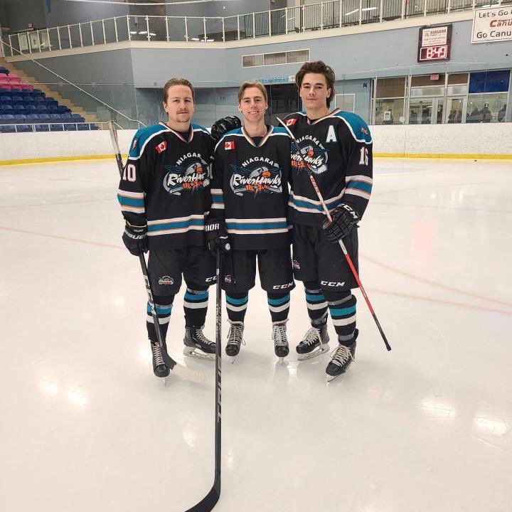 To our 3 OA’s thank you for all of your contributions both on and off the ice and leading the way for future RiverHawks. We wish you all the best in your future endeavours! 👊