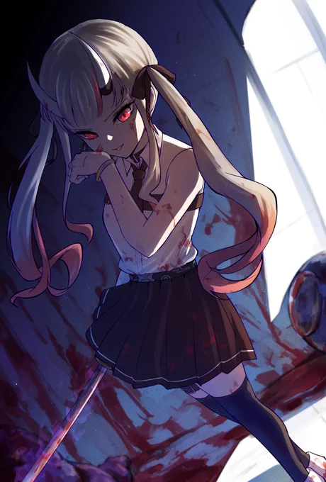 インポスター😈
#百鬼絵巻 
#ホロシチュエーションAmongUs 