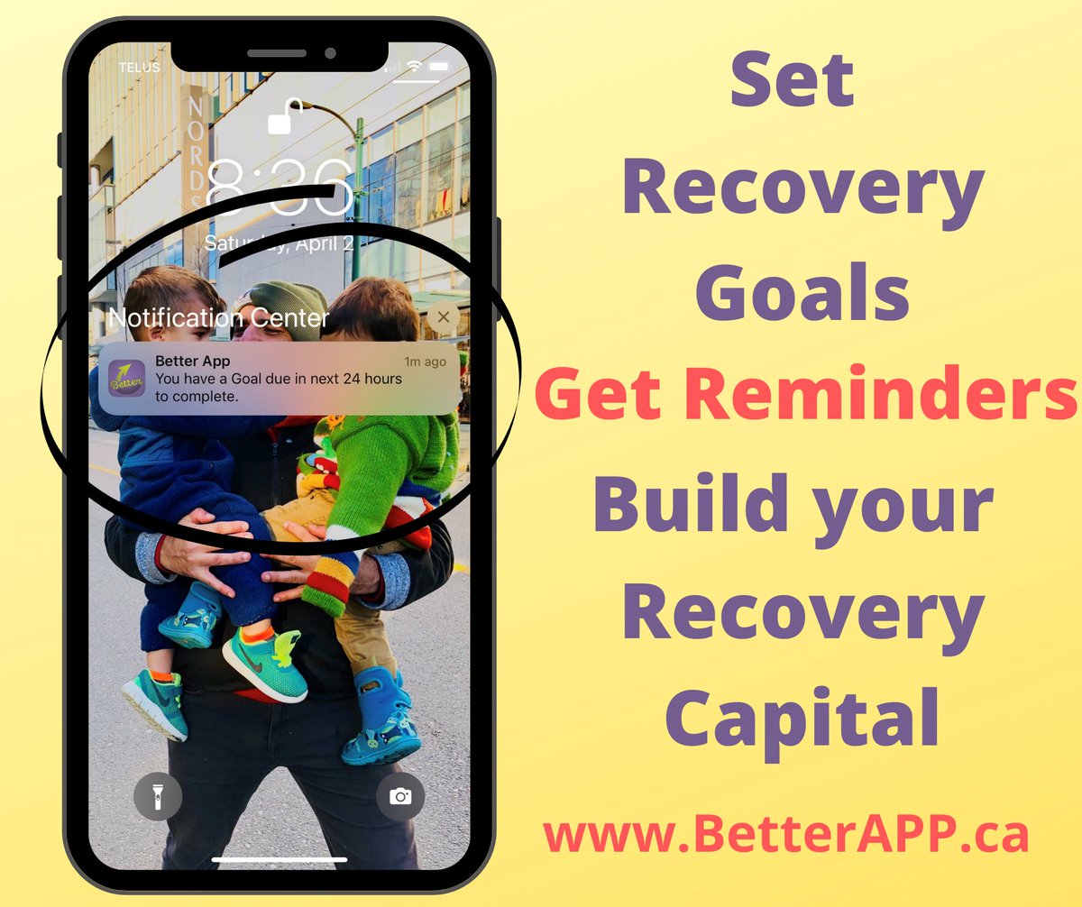 MYBetterApp's tweet image. 👉 build recovery capital 
👉 gain leader board points 
👉can win a $1,000 prize 
👉get well 😊

Search for "Better My Recovery App" in your app store 

#RewardTherapy
#SoberAPP #12StepAPP #RecoveryApp #OverdosePreventionAPP #RecoveryCapital #WeDoRecover #AddictionRecovery