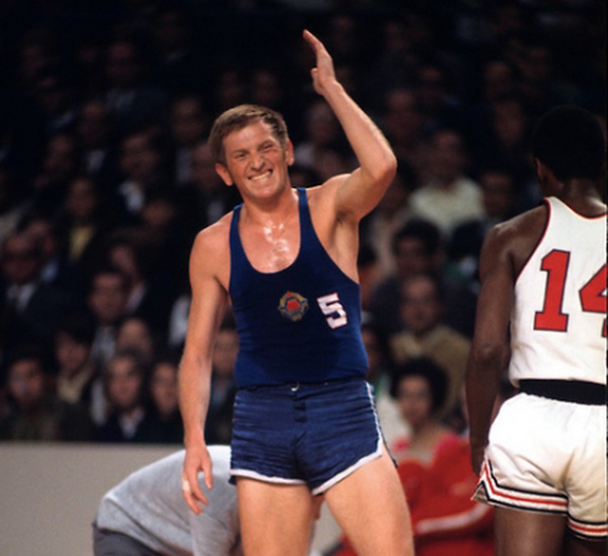 Hoophall's tweet photo. Recognized posthumously is Radivoj Korac, Olympic medalist, enshrined in the FIBA Hall of Fame and #22HoopClass honoree. https://t.co/Lfwvo6yJBX