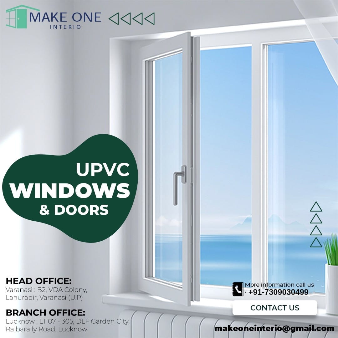 InterioOne's tweet photo. Our UPVC doors and windows are the most cost-effective, high-performance fenestration on the market. If you need UPVC Doors &amp; Windows then call me. 
Call Now: 7309030499, 
#upvcwindowsprice #upvcdoors #upvcwindowsnearme #upvcwindowframe #upvcwindowanddoormanufacturer #upvcwindow https://t.co/f3dDXXBjXi