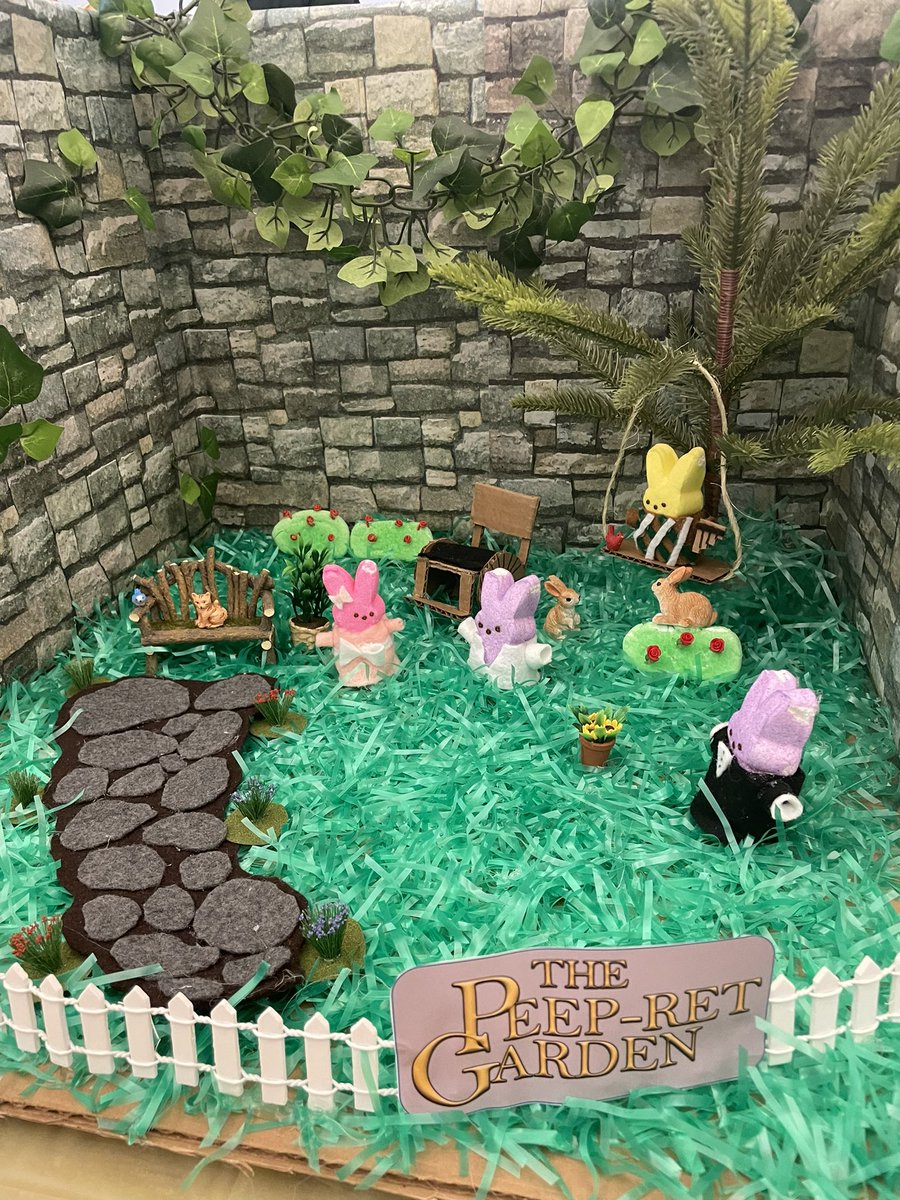 GomezWCSD's tweet photo. PEEP this!!! 👀👀👀

Schroeder Theater Co. is reppin’ at the #RochesterPeepShow with a “Peep-ret Garden” display!

Swing by and peep it.

Rumor is there are two free tix to the show being given out! 😏😏😏

Shout out to @carenza__ and Sam F. for their finesse! https://t.co/bmTbhhe3Lg