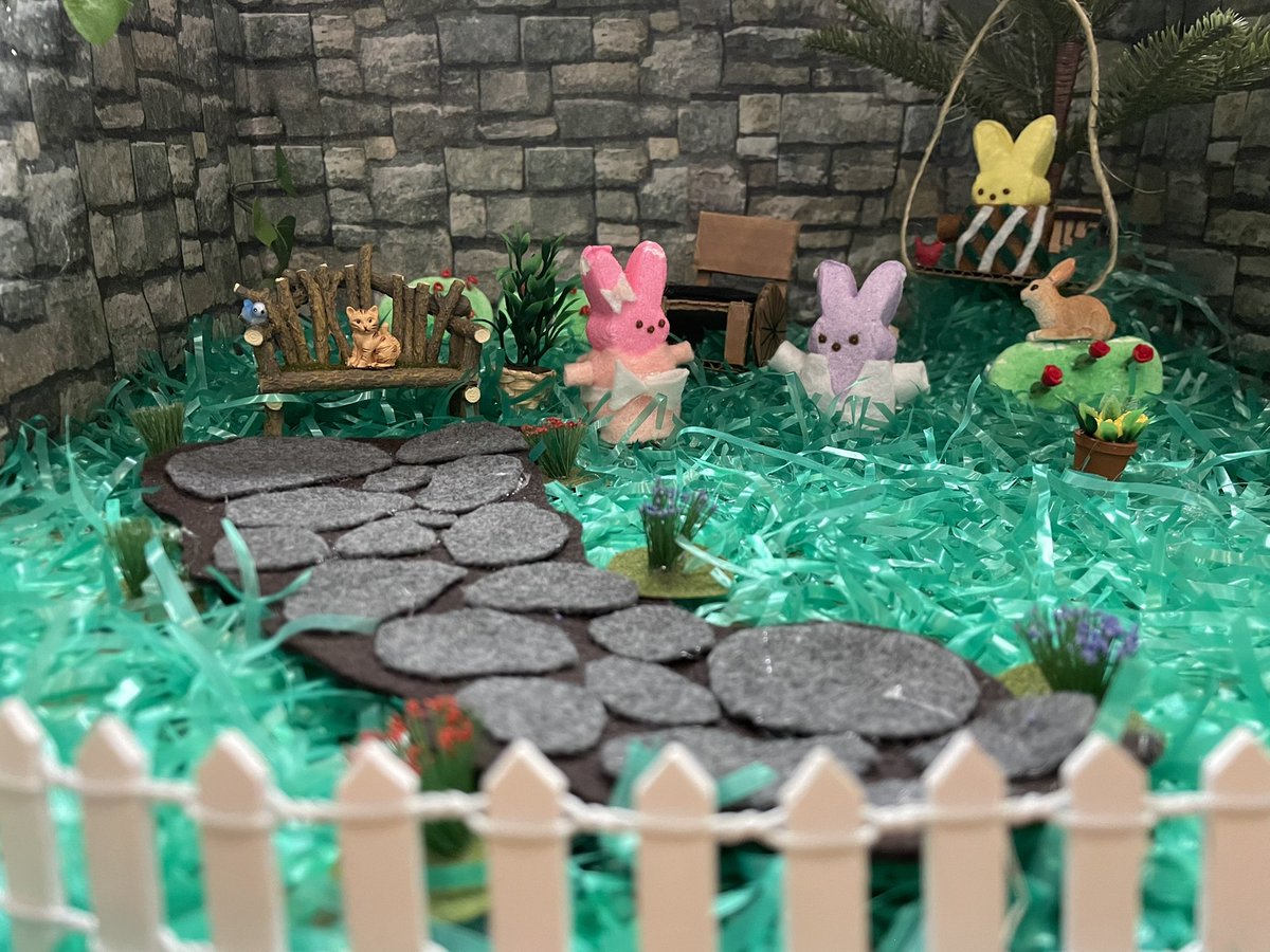 PEEP this!!! 👀👀👀

Schroeder Theater Co. is reppin’ at the #RochesterPeepShow with a “Peep-ret Garden” display!

Swing by and peep it.

Rumor is there are two free tix to the show being given out! 😏😏😏

Shout out to <a href="/carenza__/">carenza</a> and Sam F. for their finesse!