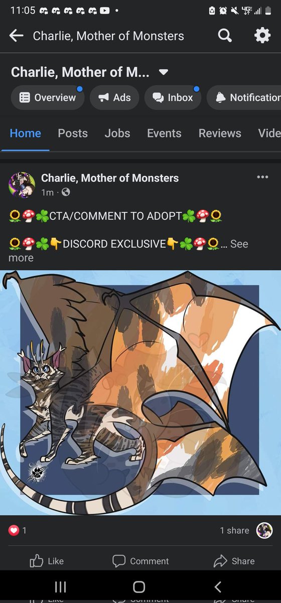 MotherCharlie's tweet photo. It's Saturday, you know what that means right?

Adopt day owo

Head over to FB, FA, or DA for adopt CTAs! https://t.co/D7vYoFD1Oy