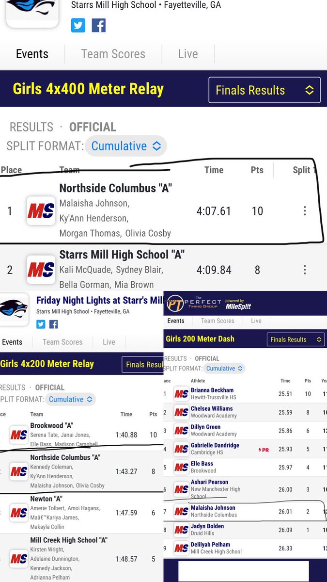4/1 Star’s Mill FNL meet results!! 1st the 4x400, 2nd in the 4x200, and 7th in the 200. W meet but still room for improvement! Go Pats <a href="/northside_pats/">Northsidepats</a> #trackandfield #sprinters #relay