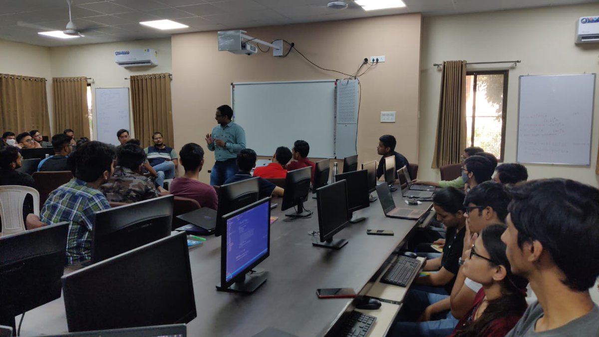 dhuma1981's tweet image. It was such a great refreshing experience after 2 years of conducting an in-person #Flutter workshop. Thank you #GDSCBVM team for having me.
Cc: @nlycskn @Nikkitagandhi @GoogleDevsIN @GoogleDevExpert #FlutterFestivals
#FlutterDev #FlutterFlakes #GDE #GDSC