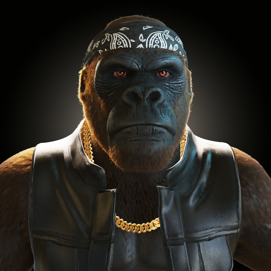 Outlaw_ApesClub's tweet photo. Outlaw Apes Sneak Peak #1

#NFTs #OUTLAW #APE #BAYC https://t.co/0t9w88Segq
