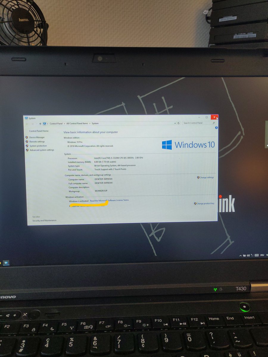 _Tasurinchi_'s tweet photo. Well, it's been definitely a WHILE AGO since I used this modded #ThinkPad #T430, that #Win10 install looks from the prev. decade 😁😁 @Lenovo @LenovoThinkPad @LenovoIN (btw, new mod coming up to this TP) https://t.co/321D3fcjfI