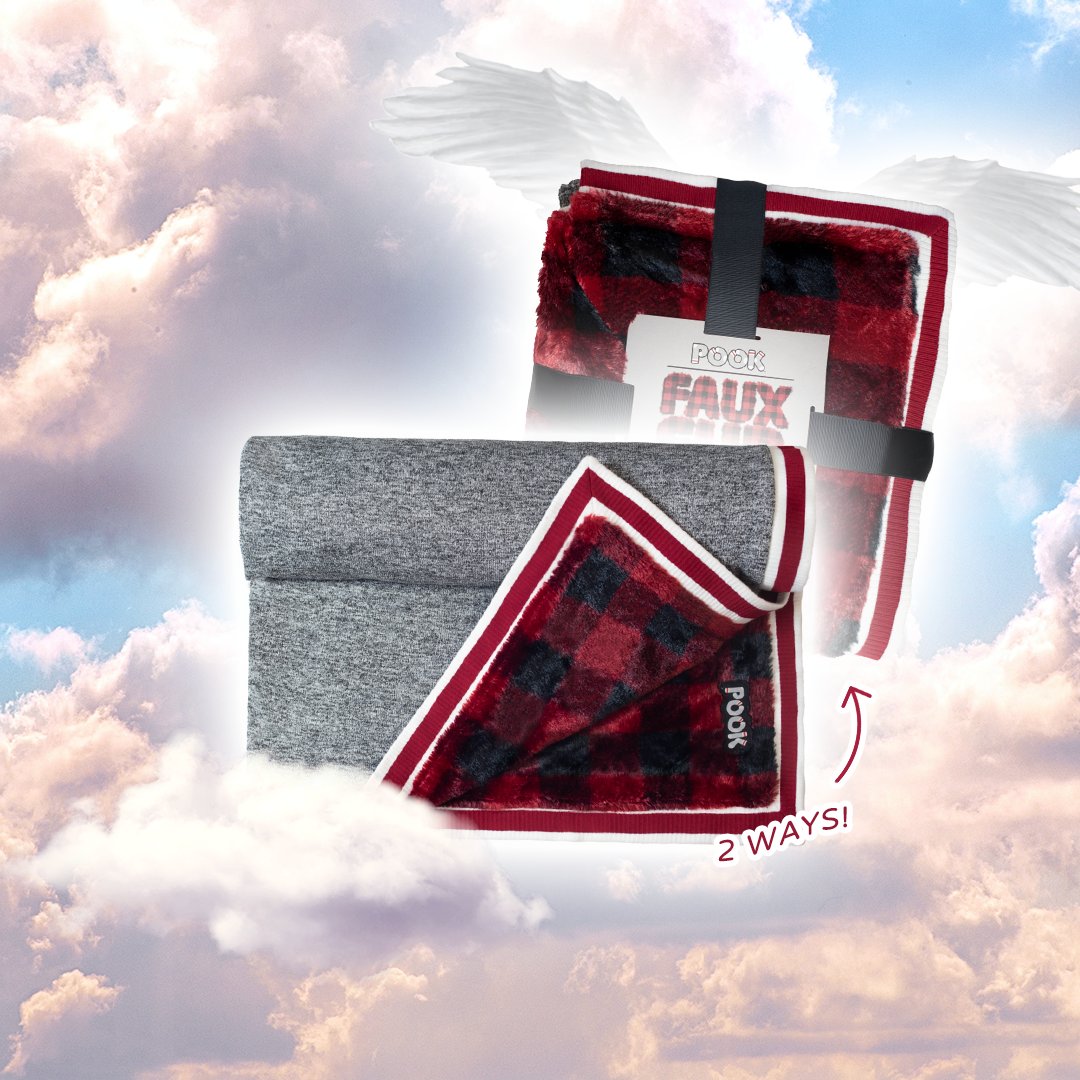 Double down on comfort with our heavenly sort double-sided 6x4ft POOK Faux Fur Blanket. Order today at pook.ca