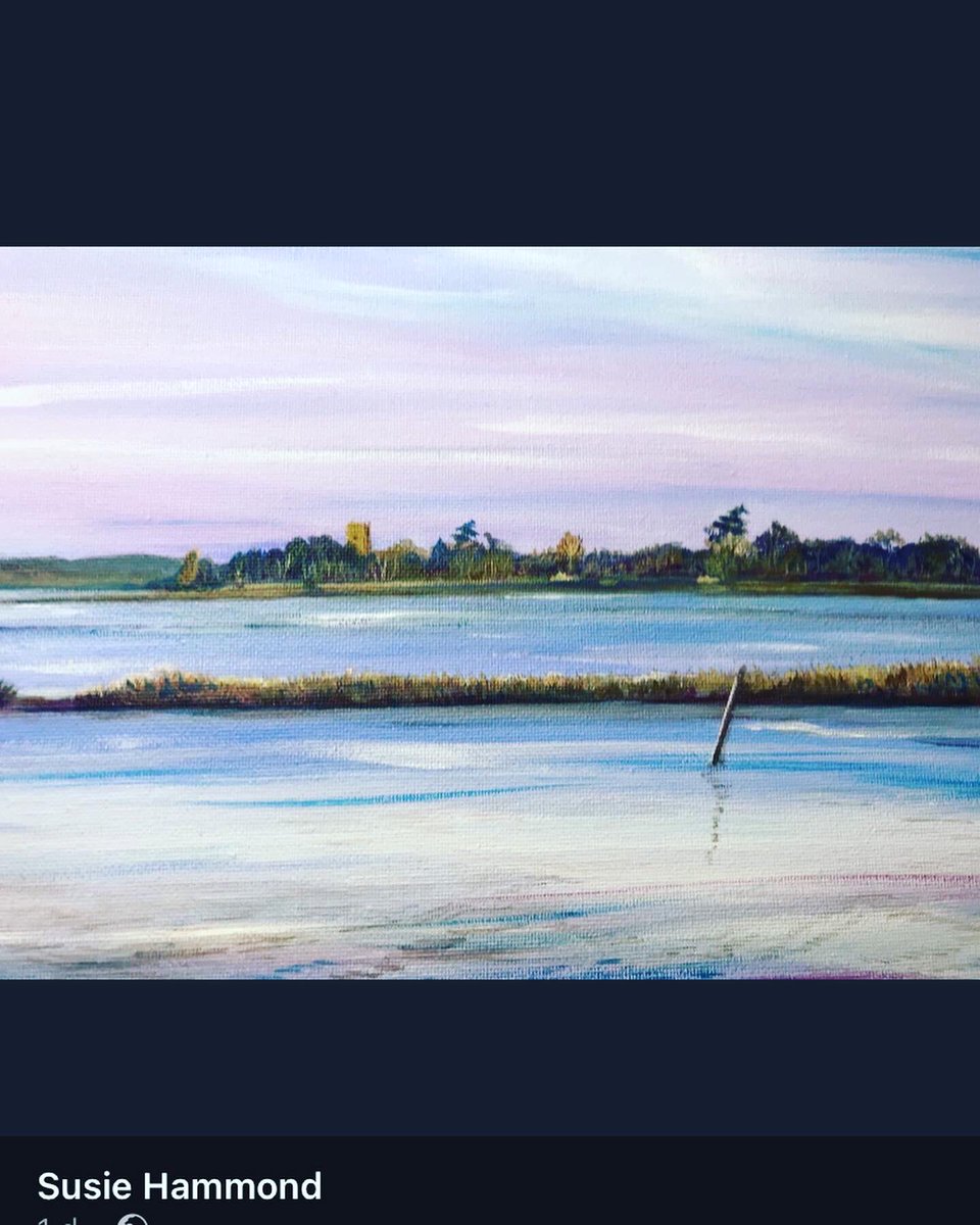 susiehammondart's tweet photo. My painting of Iken and the River Alde @susiehammondart @SOSestuary #suffolkartist #suffolkpainter #iken #riveralde #suffolkcoast #suffolklife #suffolkskies #suffolkblogger #suffolk #painting #artwork #WomensArt #artist #eastanglia #stbotolphs #suffolkscenes https://t.co/hji0aps64K