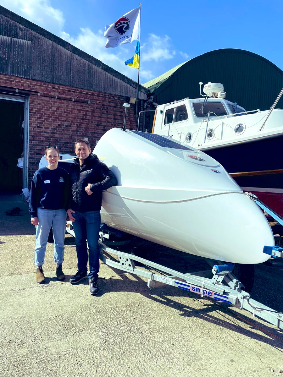 Great morning at the @RannochNews open day! Good to meet you @jason_carl_fox and thank you for advice/support! #FA24 #promoteinspirebelong #oceanrowing #forceatlantic