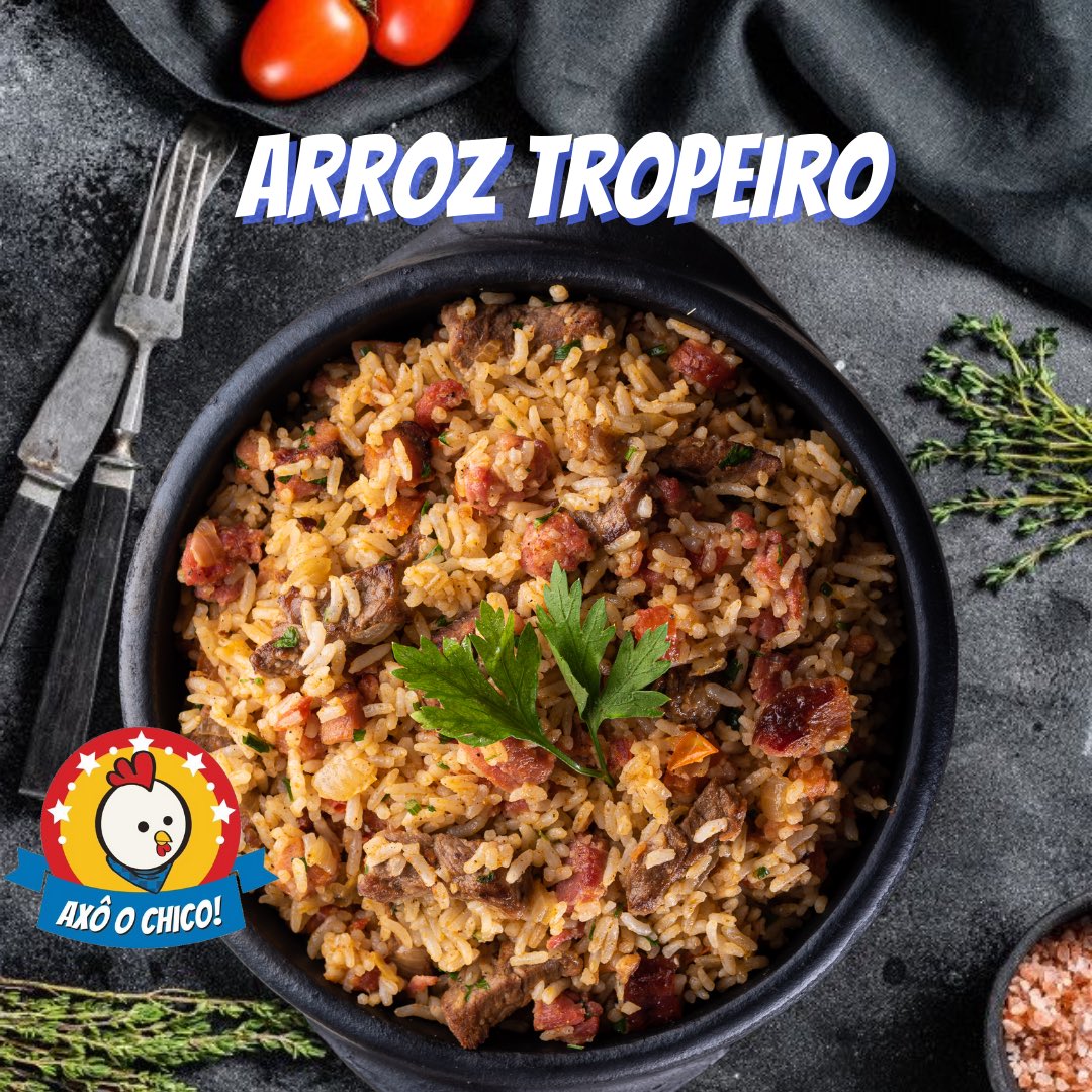 axoochico's tweet photo. O para esquecer o frio um Arroz Tropeiro do Axô o Chico é um prato único tradicional, delicioso e que sempre faz o maior sucesso.😋🤩
Aproveite e peça agora mesmo no almoço ou jantar, disponível nas plataformas de delivery iFood e Rappi.
.
Sujeito a disponibilidade na sua região. https://t.co/2iFy0elszp