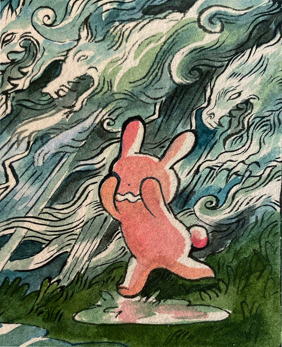 annalaura_art's tweet photo. Just breathe. You’ll make it through, you always do☂️💜 https://t.co/pm4j8I68RF