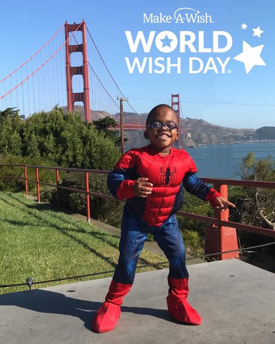 Every year, Make-A-Wish celebrates #WorldWishDay on 4/29, the anniversary of the wish that inspired the founding of Make-A-Wish in 1980. In honor of World Wish Day, YOU can make more wishes come true. Visit wish.org/restorehope to learn more. <a href="/MakeAWish/">Make-A-Wish America</a>