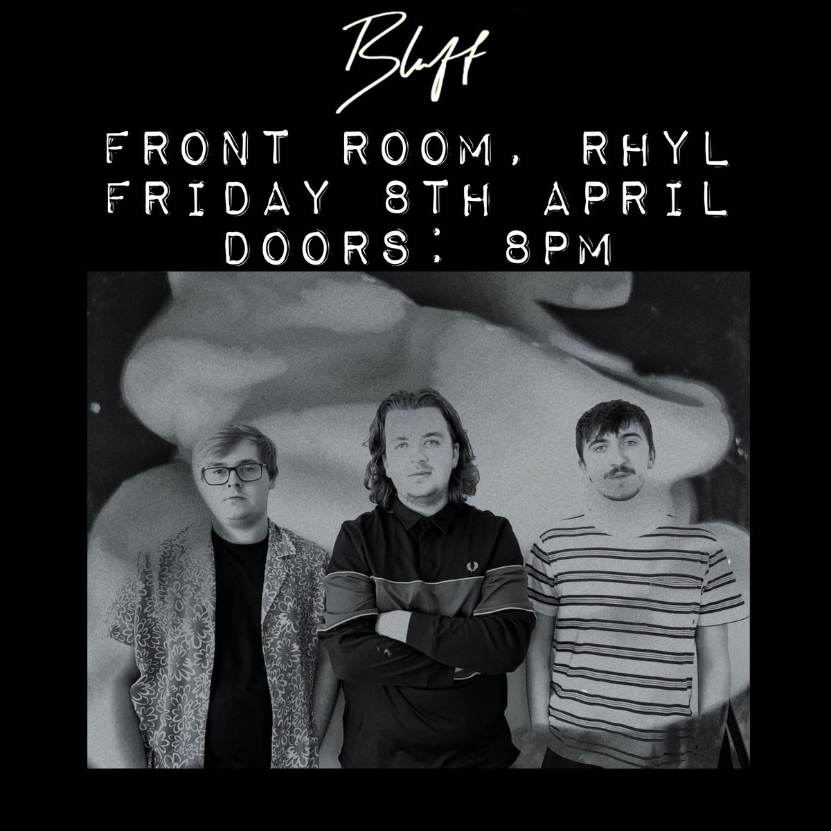 New Gig, New Tunes. This Friday! 

Get down to The Front Room in Rhyl. £3 entry. 

#music #livemusic #lovemusic #unsignedband #unsigned #rhyl #newgig #gig #northwales