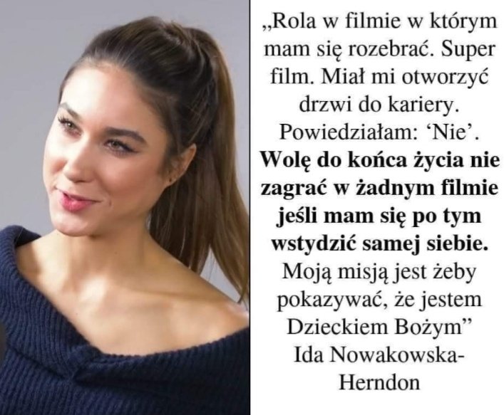 Czarrek85's tweet photo. Ida Nowakowska odbierając Wiktora Publiczności #Wiktory2022 powiedziała, że dziękuje rodzinie, ale również Panu Bogu! 💪🏻 https://t.co/eCpz65am47