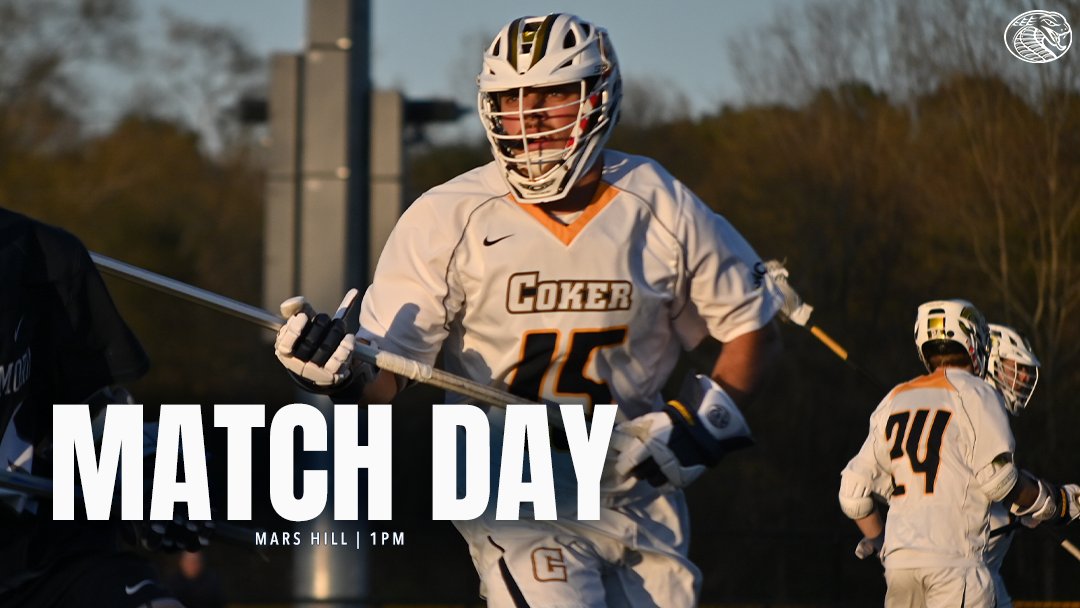 Coker_Cobras's tweet photo. #CokerMLAX | GAME DAY

  🆚 Mars Hill
📌 Mars Hill, N.C.
⌚️ 4 P.M.
📊https://t.co/pVAnlzOITu
📺 https://t.co/1bbFiSGZjC https://t.co/yyGIRSNOu6
