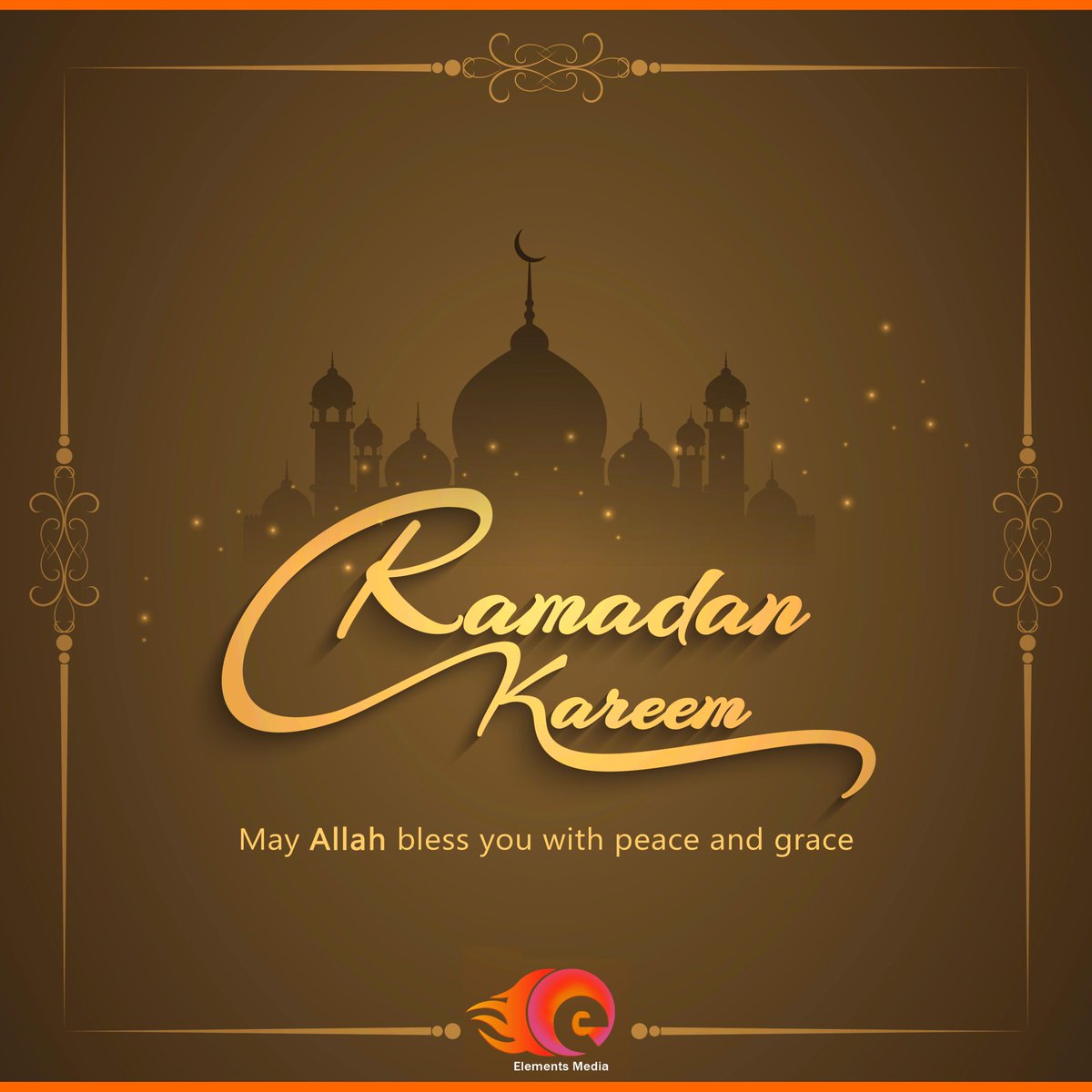 MyElementsMedia's tweet photo. As the holy month of Ramadan begins, may Allah bless you with peace and grace. Ramadan Mubarak!🧡✨

#RamadanMubarak #HolyMonth #Ramadan #ElementsMedia https://t.co/s7oTGdC9Af