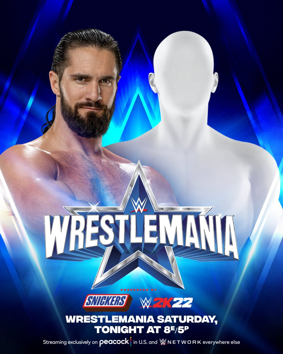 Seth "Freakin" Rollins is going to #WrestleMania! And <a href="/WWERollins/">Seth Rollins</a> will be facing an opponent handpicked by Mr. McMahon TONIGHT!

8PM ET/5PM PT 
Streaming exclusively on @peacockTV in U.S. and <a href="/WWENetwork/">WWE Network</a> everywhere else.

ms.spr.ly/6019wSW3T