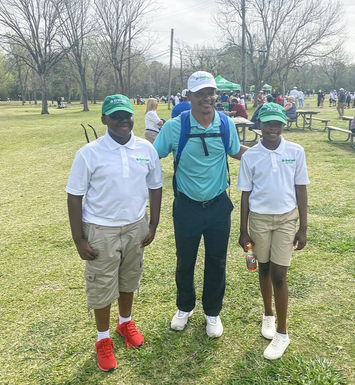 HearneMrs's tweet photo. First Tee Golf Tournament ⛳️ @JonesES_AISD @dr_dharvey https://t.co/h3wmrv0bYY