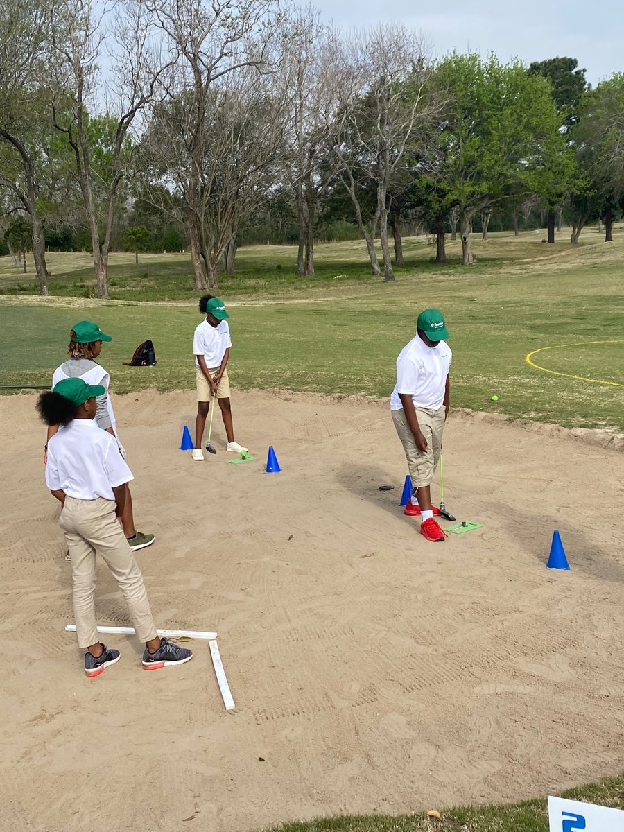 First Tee Golf Tournament ⛳️ <a href="/JonesES_AISD/">Jones Elementary School</a> <a href="/dr_dharvey/">Darnisha Harvey</a>