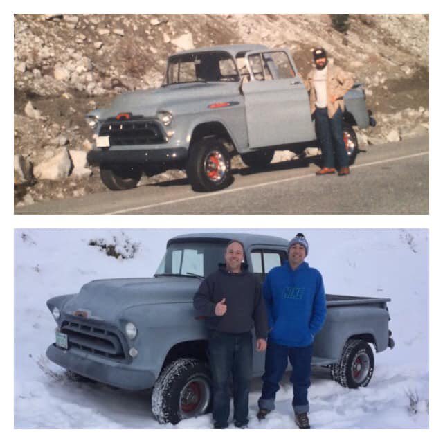 ktmosborne's tweet photo. Kicking off todays show w a #DriveDownMemoryLane…
Brent Eiffert: Dads '57 in the mid 1980s. Kept track of it for 30 years and was finally able to buy it. Back in the family! 👍
-> thanks for sharing your story, Brent!
@mecum is LIVE now-6pET on @MotorTrendTV & @MotorTrendPlus! https://t.co/TLJvD6pXHL