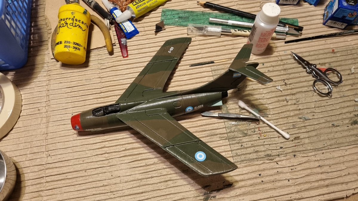 SturmovikSM's tweet image. Decals added.
#pulqui2 #Argentina #fuerzaaereaargentina #kurttank #scalemodels #plasticmodels #kosmosur3d #calcasdelsur