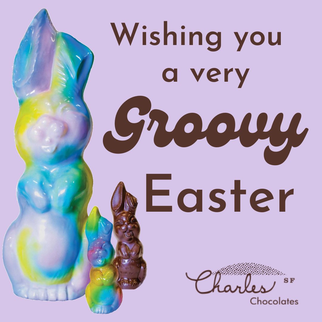 Celebrate Easter with the grooviest bunnies. - mailchi.mp/charleschocola…