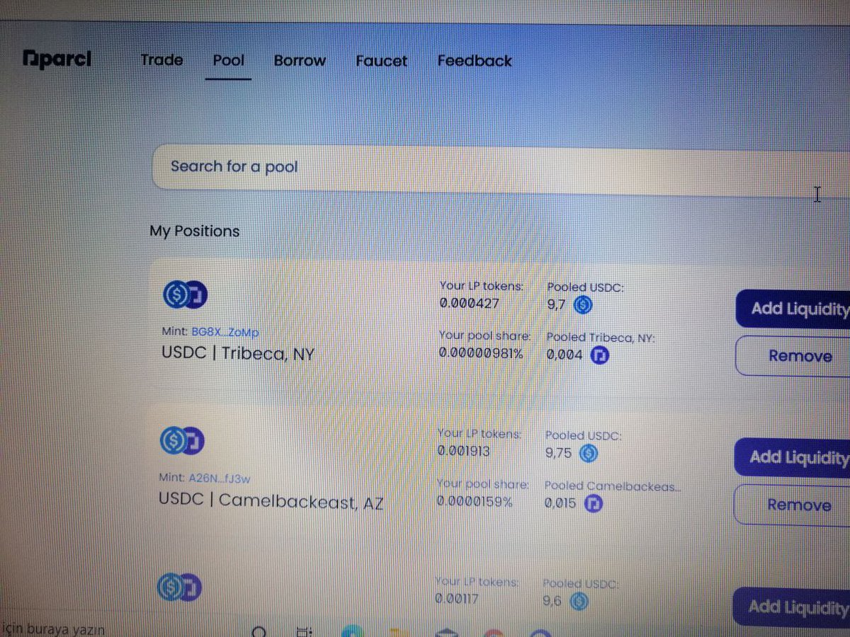 Metehan29575446's tweet photo. #NYC Tribeca bana biraz sevgi gösterdi! #ParclTestnet'in güzel yanı, Web3 ile sınır yok. Dünyayı gezmeye hazırım

Bir sonraki nereye gitmeliyim?
@parcl https://t.co/DwVIaCjNcg