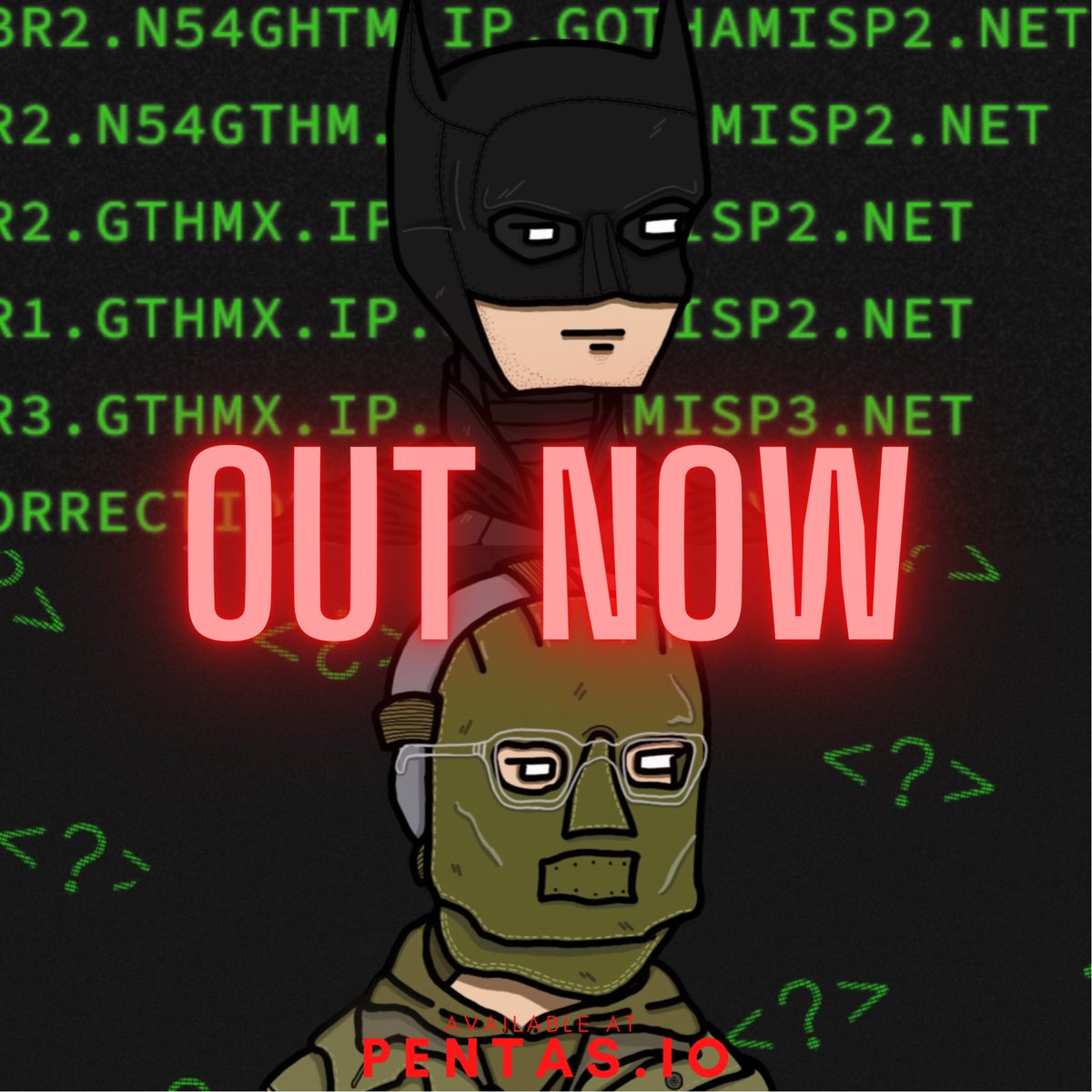 🚨DROP ALERT🚨
🦇Boredguy #16-#17 “The Batman” limited edition are finally AVAILABLE NOW GUYZ!!🦇

Feel free to check them out and also don’t forget to rt this tweet too 🙌❤️ 

FP: 0.03 #bnb   
LINK: app.pentas.io/user/0x285f2bf…

#pentasian #WAGMI #PentasianSupportPentasian #pentasio