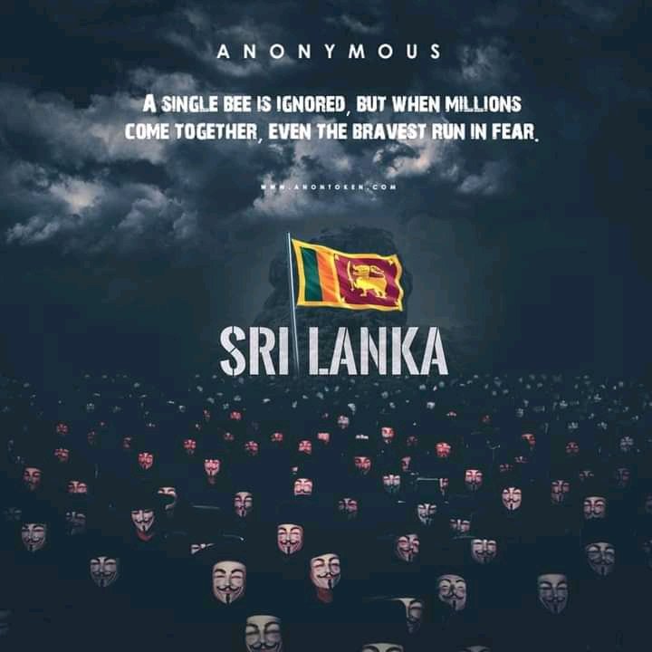 #Anonymous save Sri Lanka 🇱🇰
