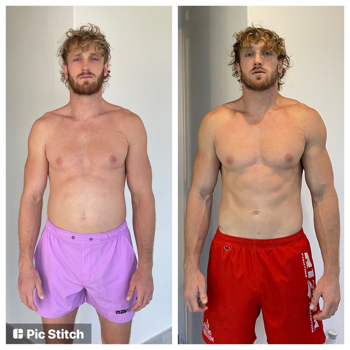 100 pushups a day before and after