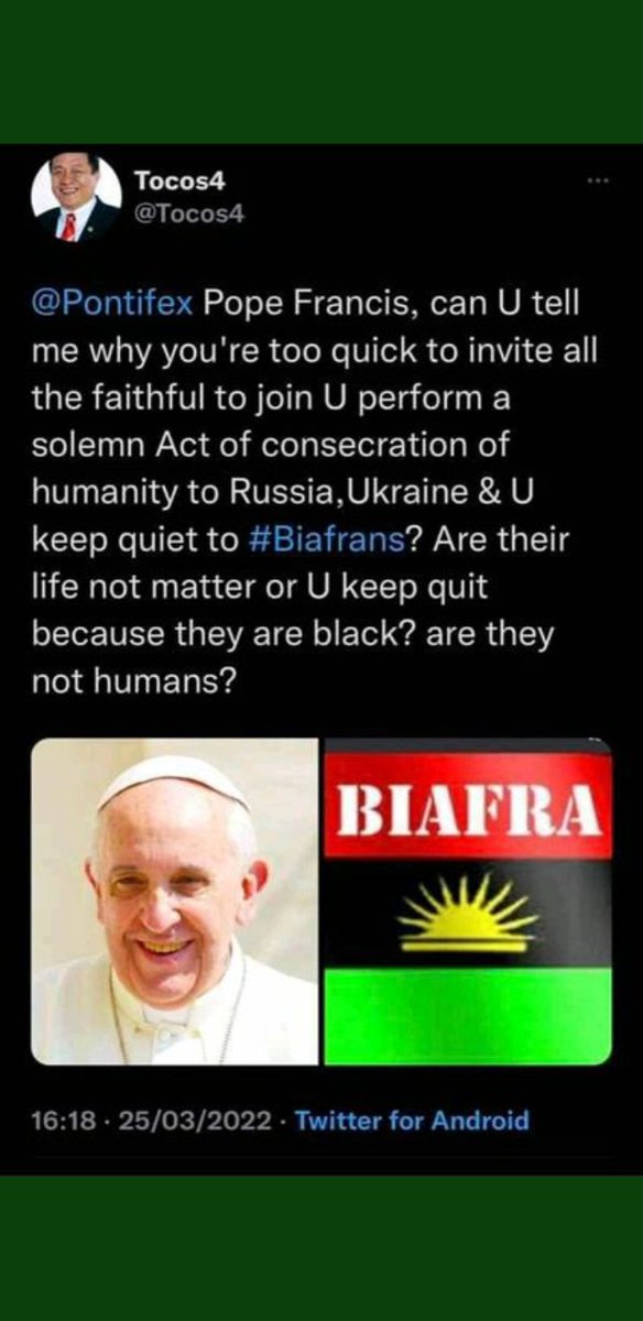 shotchafoe's tweet photo. #popeless #pope .. pope in their mind.. https://t.co/FjLynOtAB5