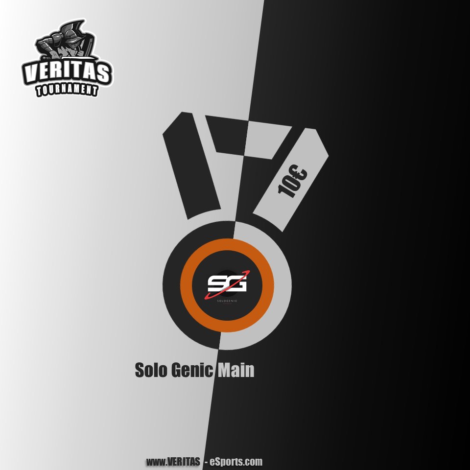 APRIL - TOURNAMENT
It´s over and we want to thank all participants for the great day! 🥳
We can´t wait to see you all again! 👋🏼

<a href="/NoT_R6/">No Time For Tactics</a>
<a href="/sologenicDE/">SoloGenic E-Sports e.V. in Liquidation</a>
@GEEKZ_ESPORT_R6
#bGenius
<a href="/ewaveesports/">EWAVE ESPORTS🌊</a>
<a href="/MarkMedlockRT/">Mark Medlock Racing Team</a>

Information 📋
veritas-esports.com/tournaments