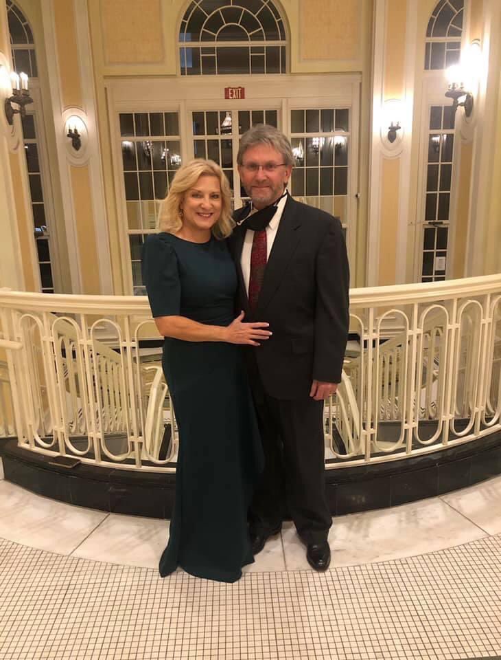 Cheers to 40 years with this man! 🥂Happy Anniversary, Jim! ❤️